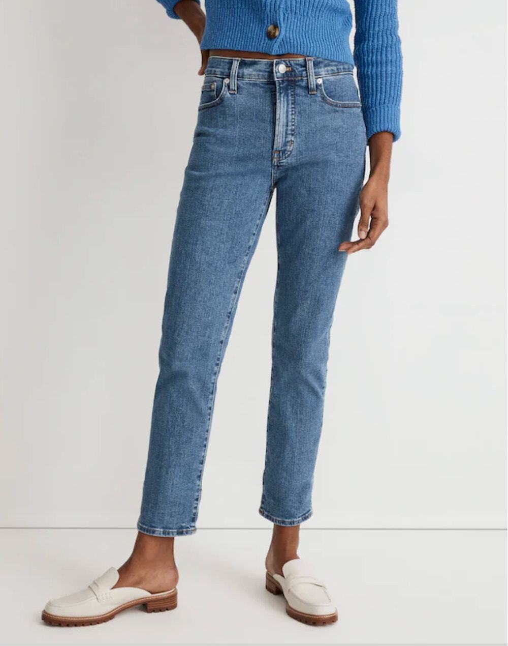 MADEWELL NWT The Mid-Rise Perfect Vintage Jeans NG442 // 28